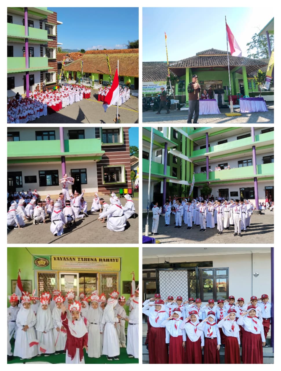 MI PLUS AN-NUR MEMPERINGATI HUT RI KE-80